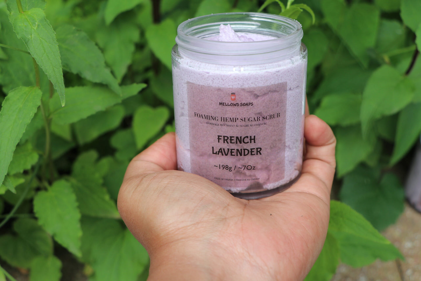 Foaming Hemp Sugar Scrub