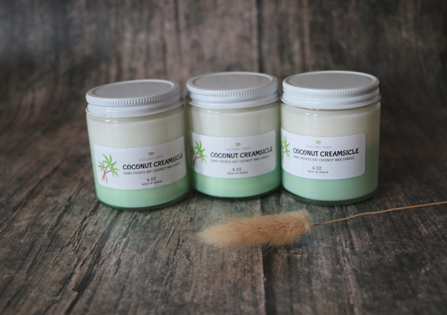 Coconut Creamsicle Candles