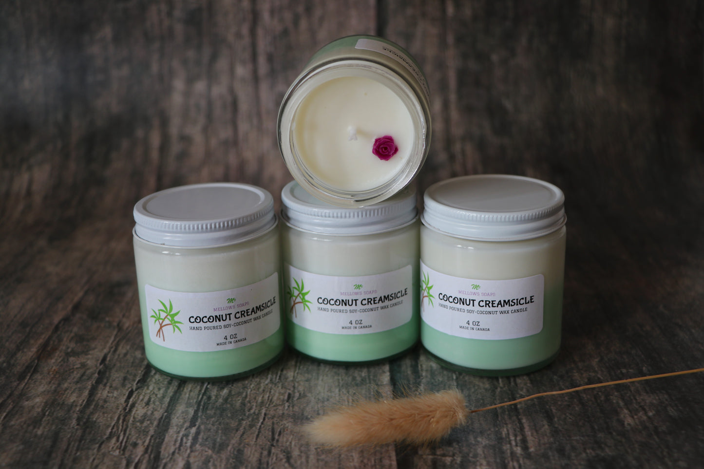 Coconut Creamsicle Candles