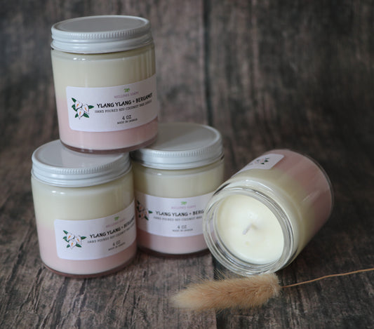 Ylang Ylang + Bergamot Candle