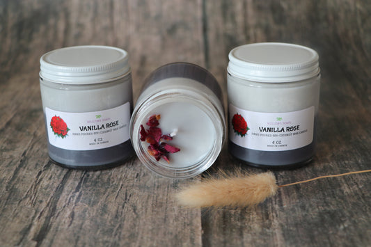 Vanilla Rose Candles