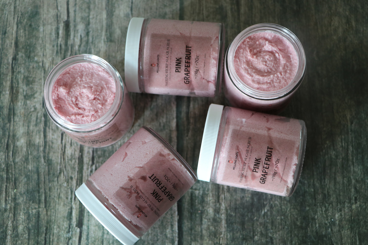 Foaming Hemp Sugar Scrub