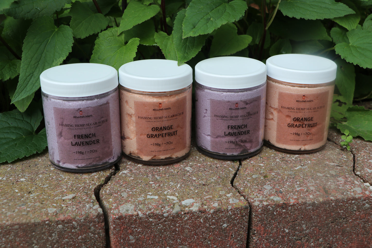 Foaming Hemp Sugar Scrub