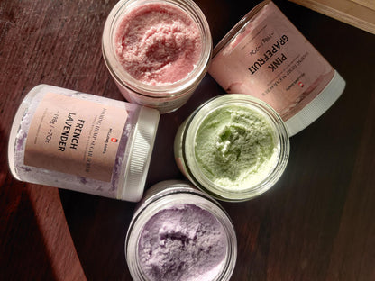 Foaming Hemp Sugar Scrub | Whipped Sugar scrub
